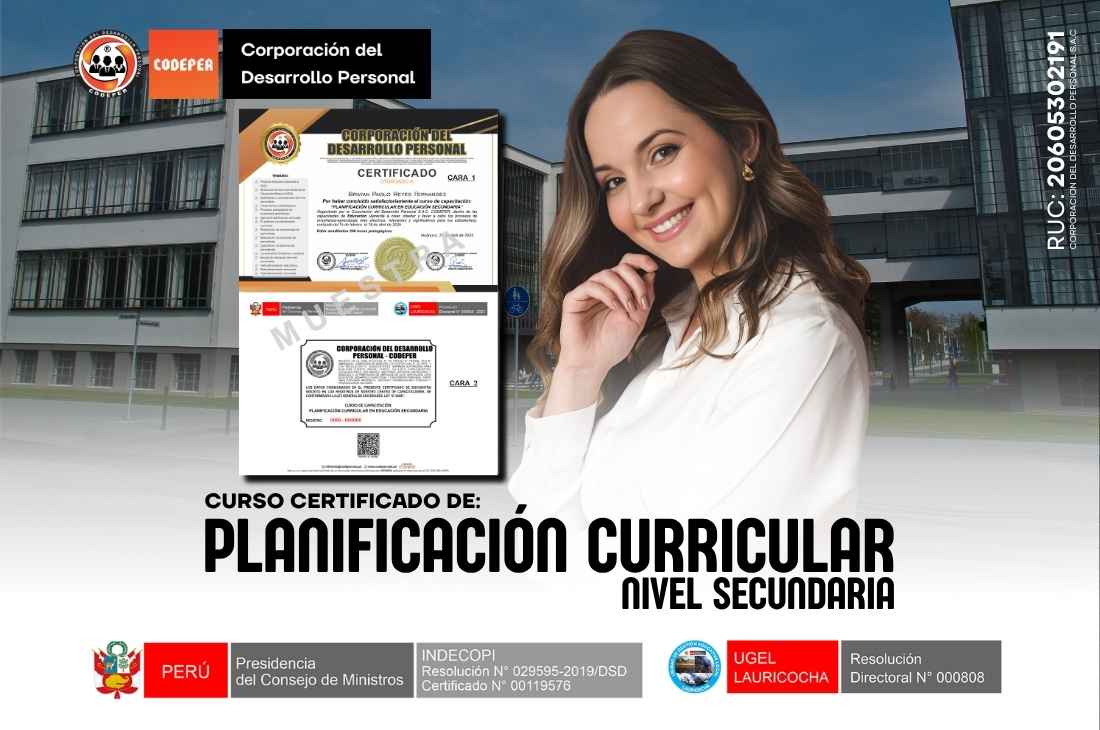 Curso en Planificación Curricular - Nivel Secundaria
