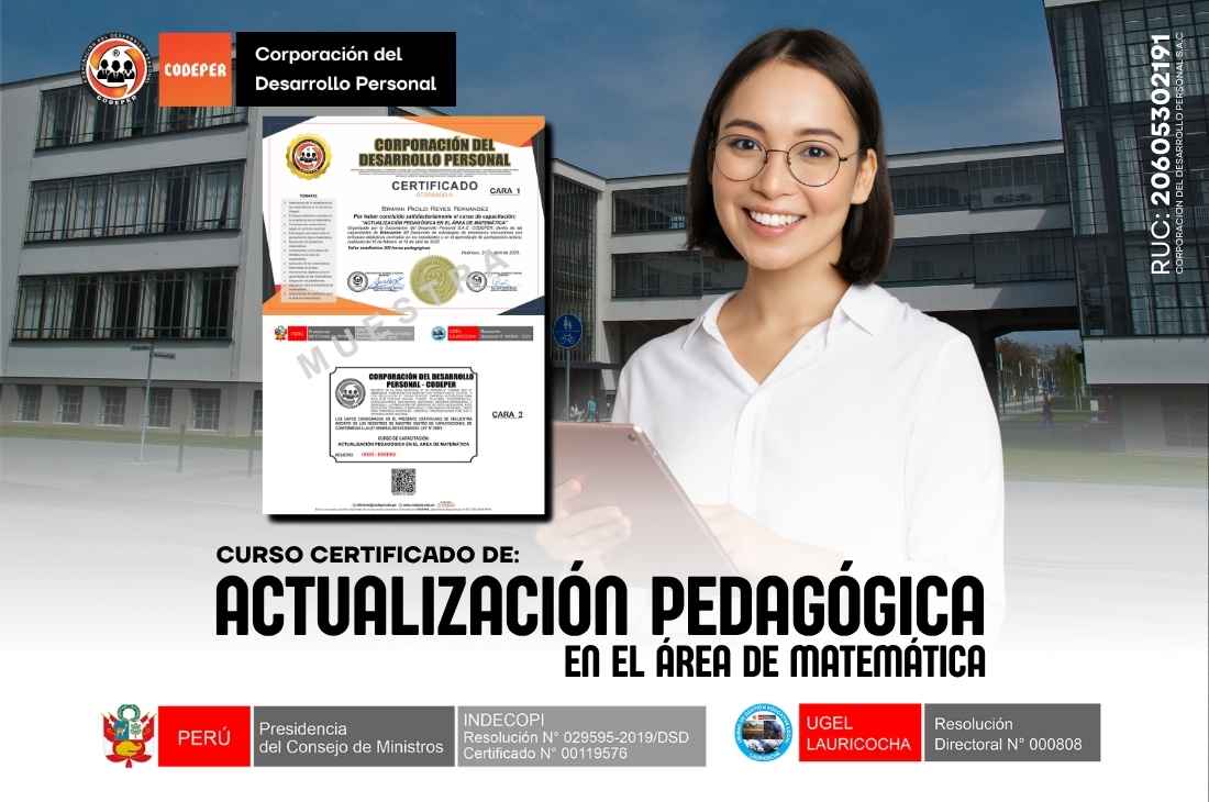 Curso de Actualización Pedagógica en el Área de Matemática