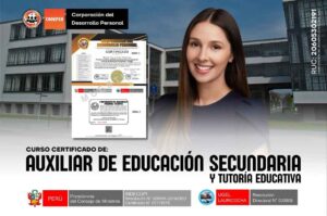 Cuerso en Auxiliar de Educación Secundaria y Tutoría