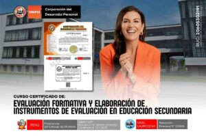 Curso en Evaluación Formativa y Elaboración de Instrumentos de Evaluación en Educación Secundaria