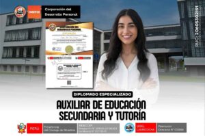 Diplomado en Auxiliar de Educación Secundaria y Tutoría