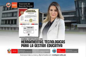 Curso de Herramientas Tecnológicas para la Gestión Educativa