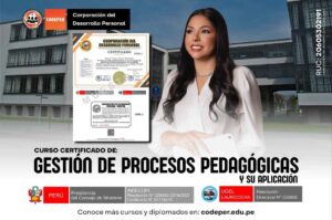 Curso en Gestión de Procesos Pedagógicos y su Aplicación