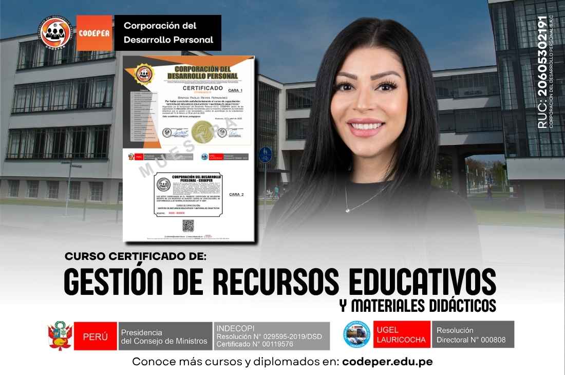 Curso de Gestión de Recursos Educativos y Materiales Didácticos