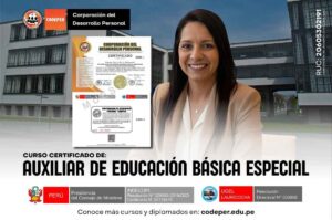 Curso en Auxiliar de educación Básica Especial