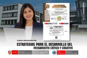 Curso en Estrategias para el Desarrollo del Pensamiento Crítico y Creativo