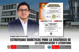 Curso en Estrategias Didácticas para la Enseñanza de la Comunicación y Literatura